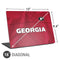 University of Georgia Red Jersey Universal Laptop 16in (13 x 9.4in) Skin